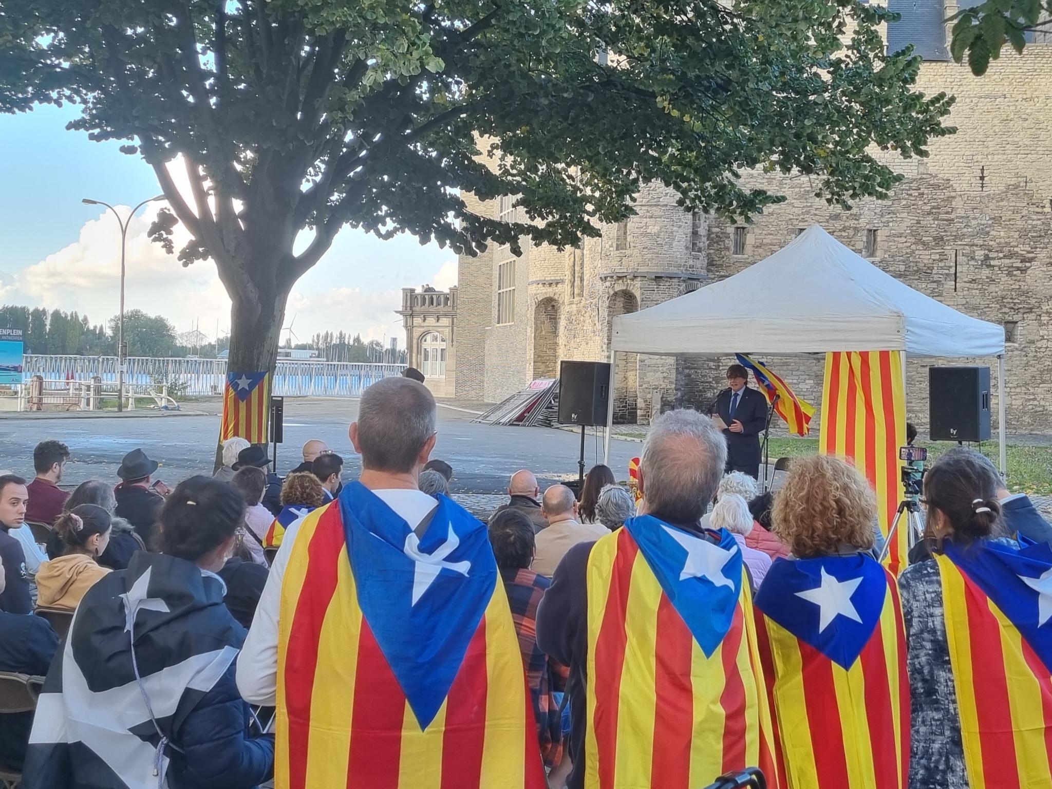 Carles Puigdemont Diada 2022 Anvers Ambient / Consell per la República Carles Puigdemont Diada 2022 Anvers Ambient / Consell per la República