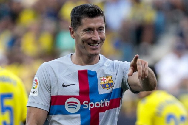 Robert Lewandowski Barça / Foto: EFE Robert Lewandowski Barça / Foto: EFE