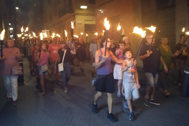 Marcha Antorchas Santos CDRLaMarina