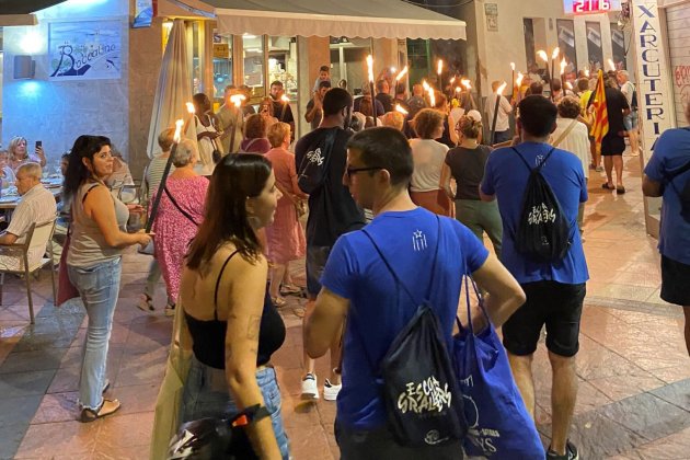 Marcha Antorchas Sitges / CUP