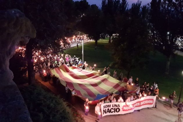 Marcha antorchas Lleida / ANC