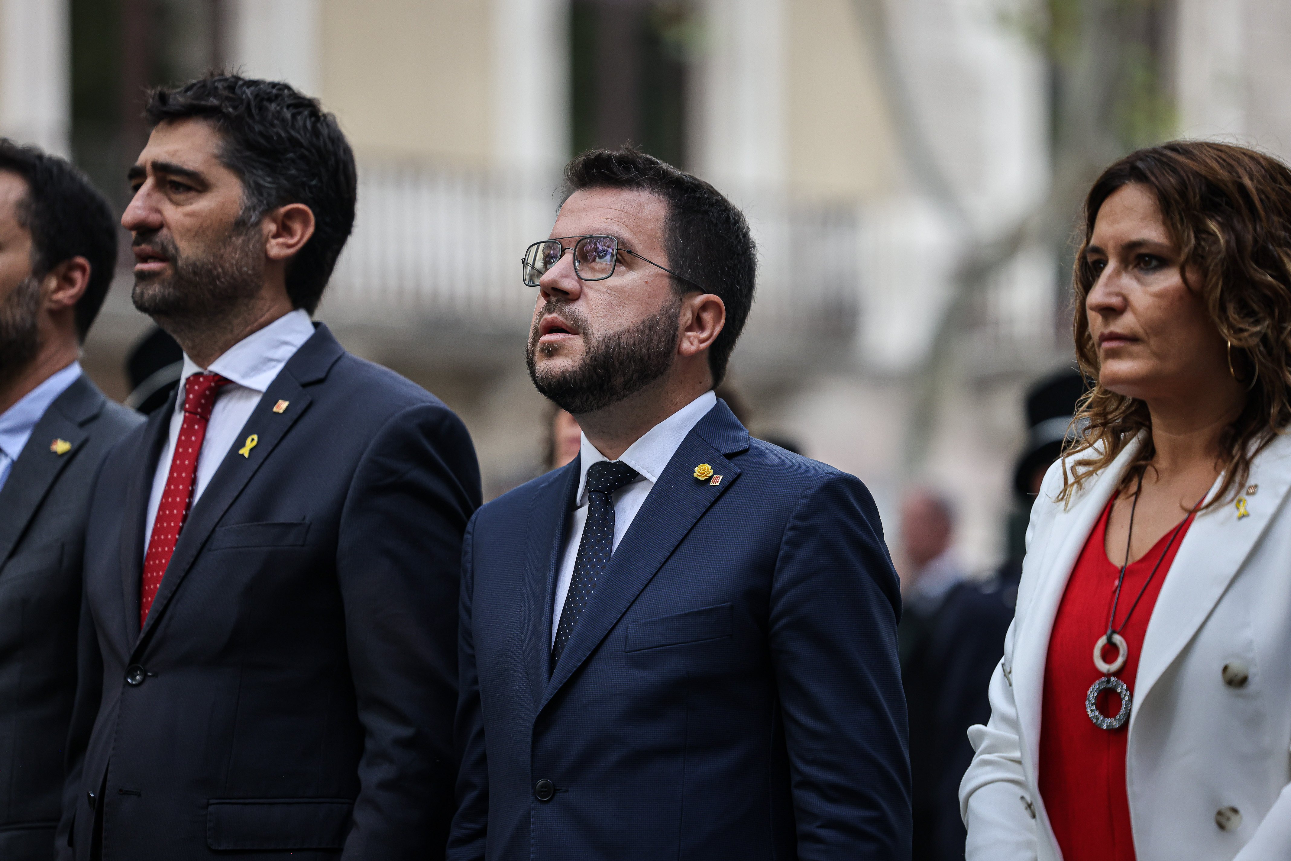 Aragonès pide "acumular fuerza" esta Diada para conseguir el referéndum