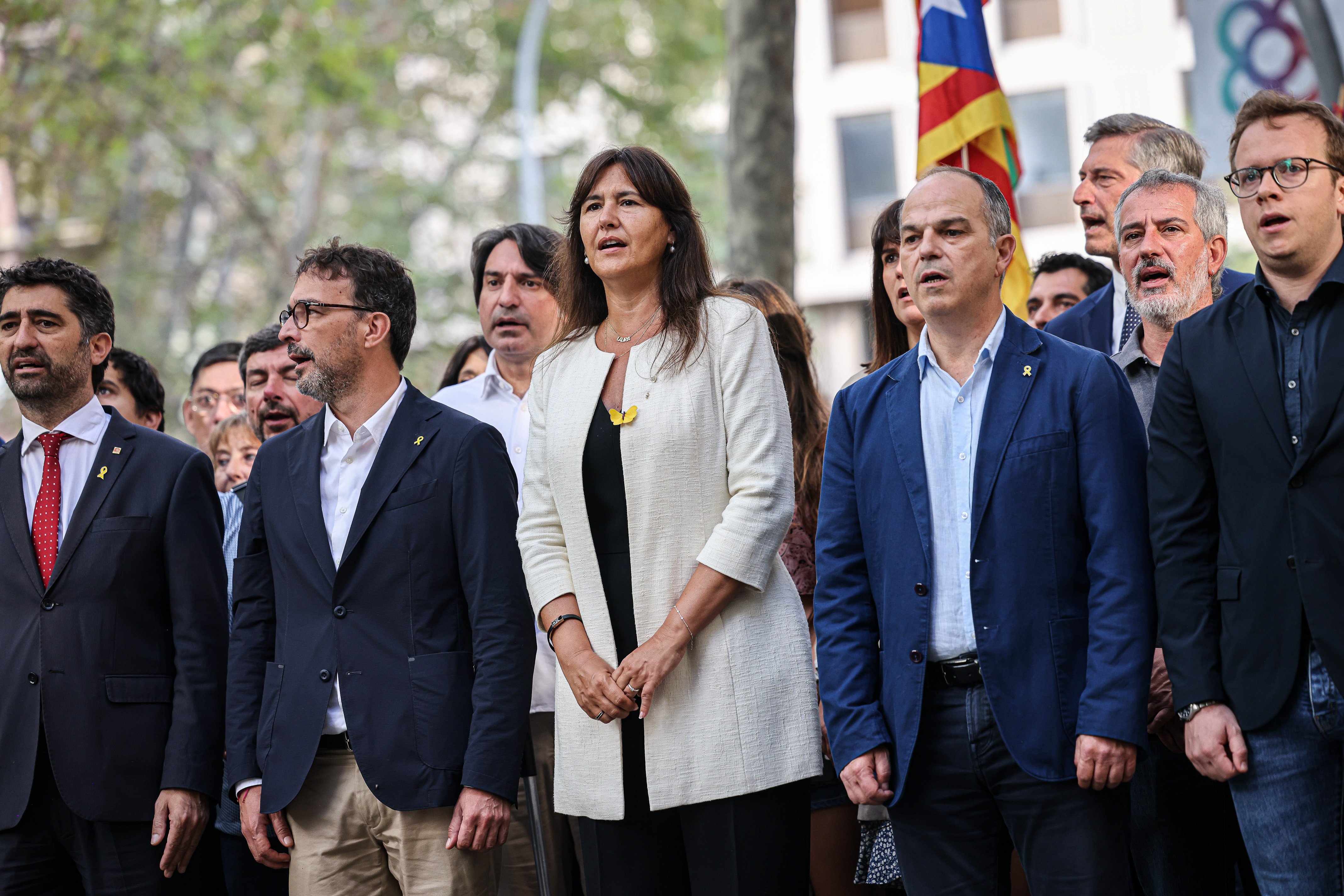 Borràs defensa la mobilització de la Diada: "Guanyarem la llibertat si som capaços de defensar-la"