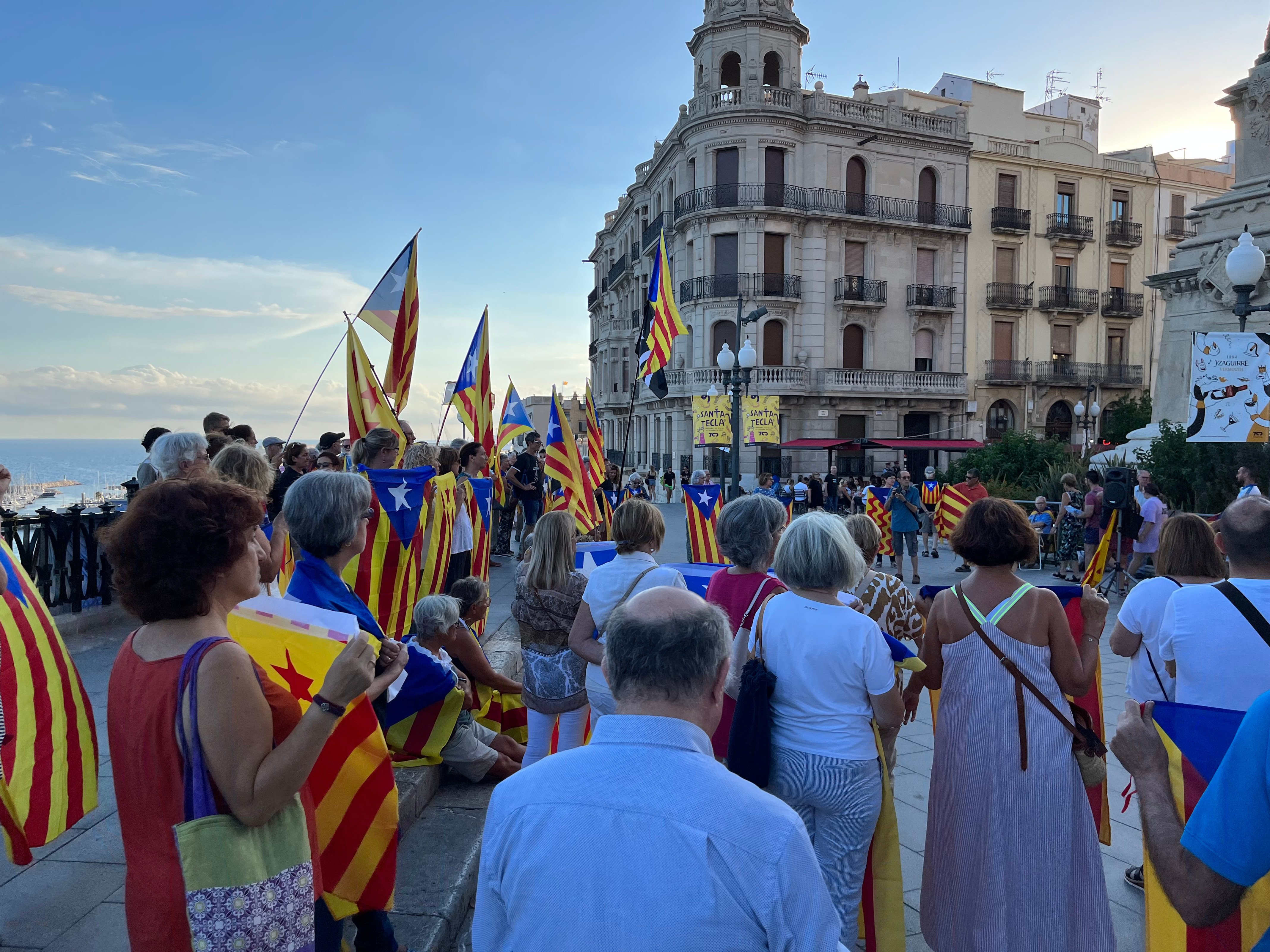 Concentració d'estelades al Balcó del Mediterrani