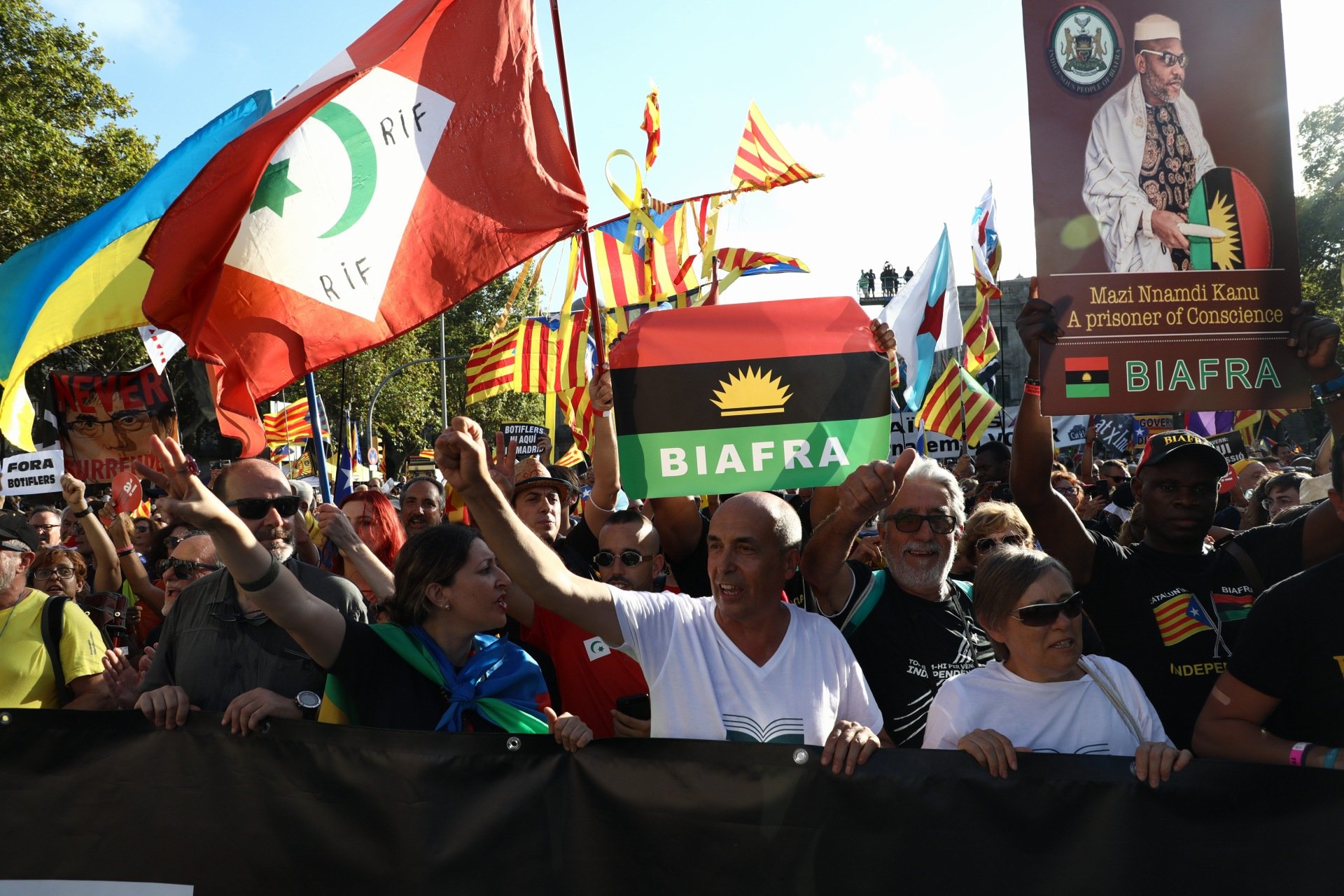 Saps d’on són aquestes banderes que s’han pogut veure a la Diada 2022?