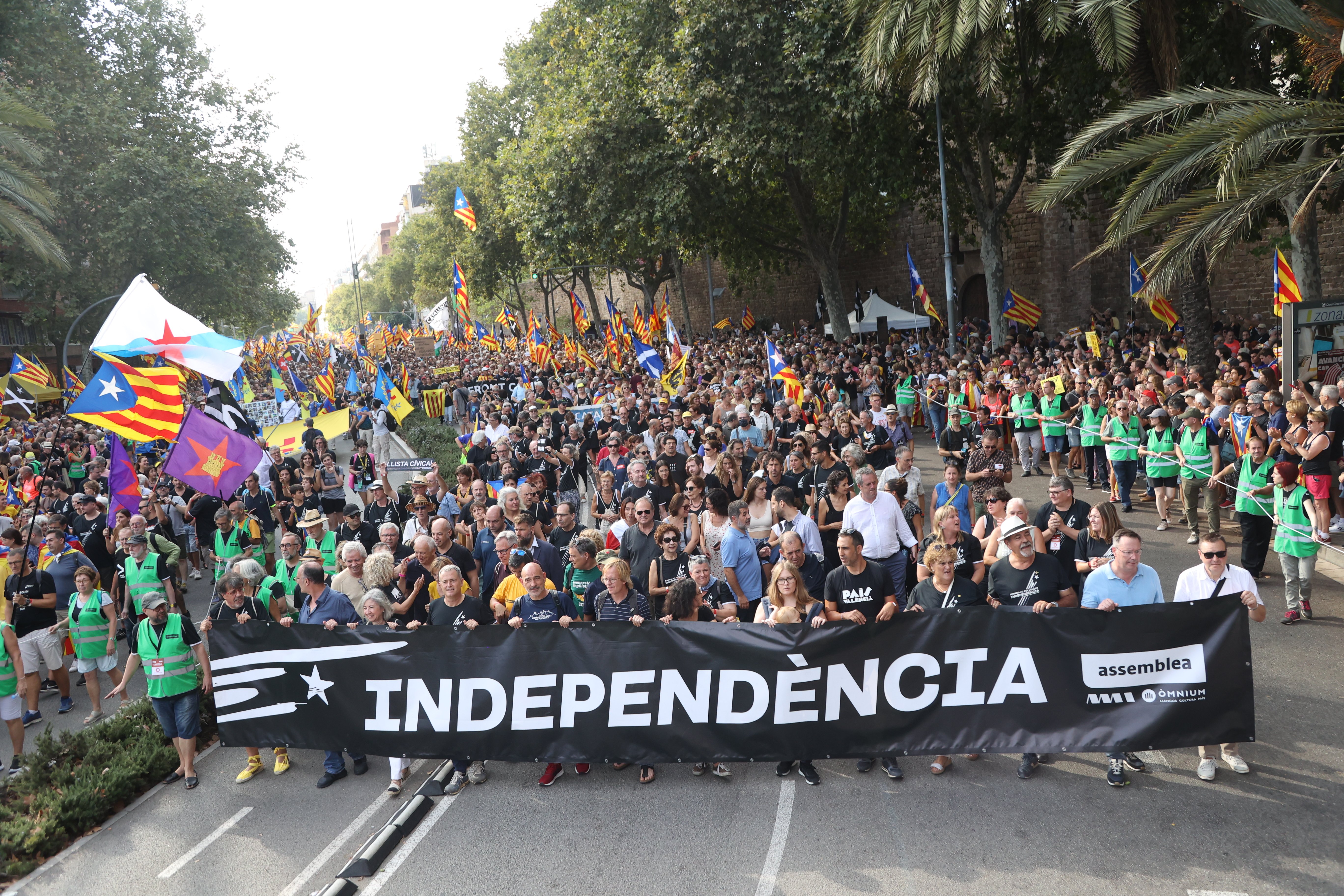 És possible saber quantes persones hi havia a la manifestació de l'11 de Setembre?