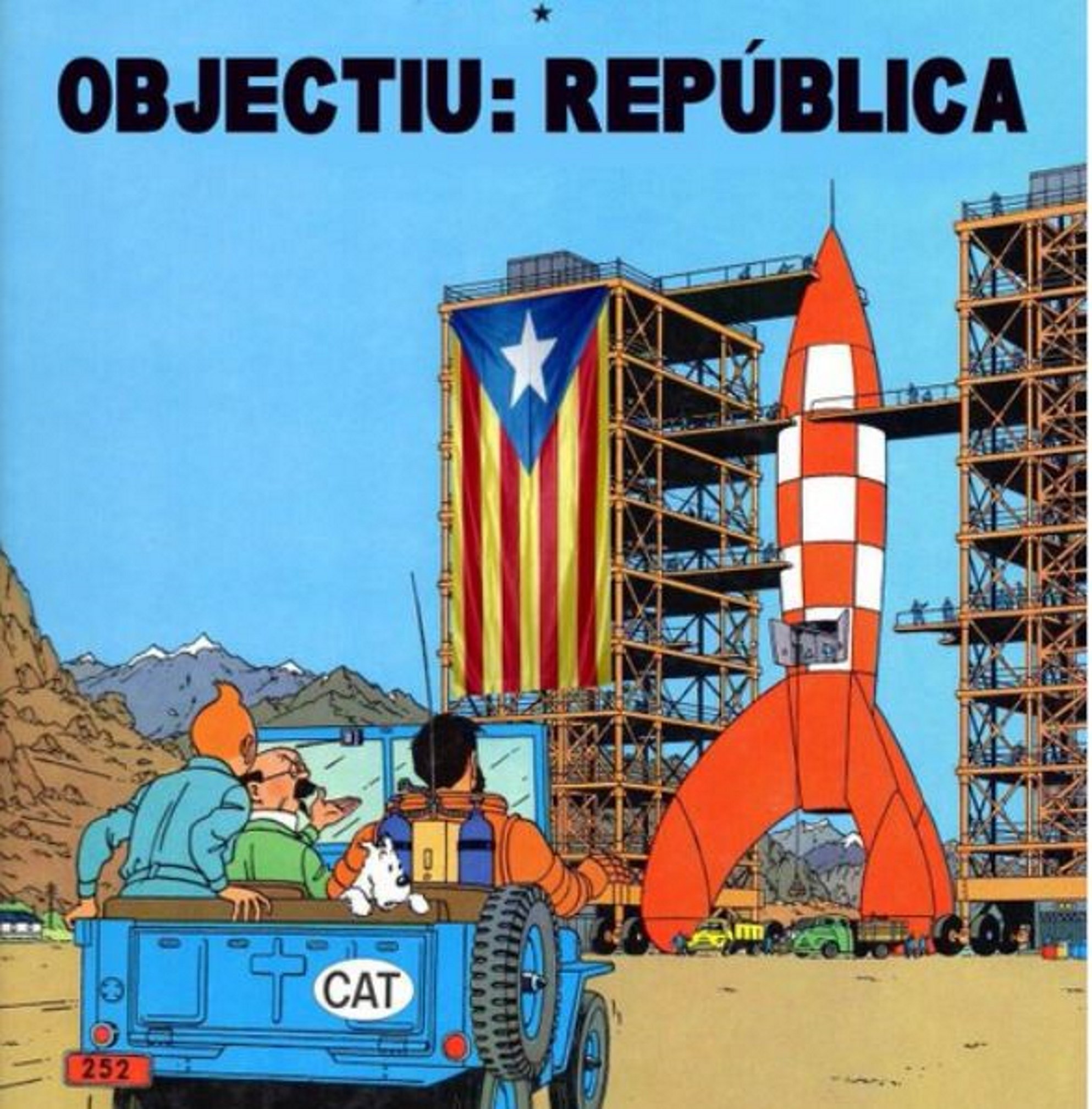 La viñeta tintinera de Josep Rull