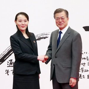president corea sud i germana kim jong un Efe president corea sud i germana kim jong un Efe