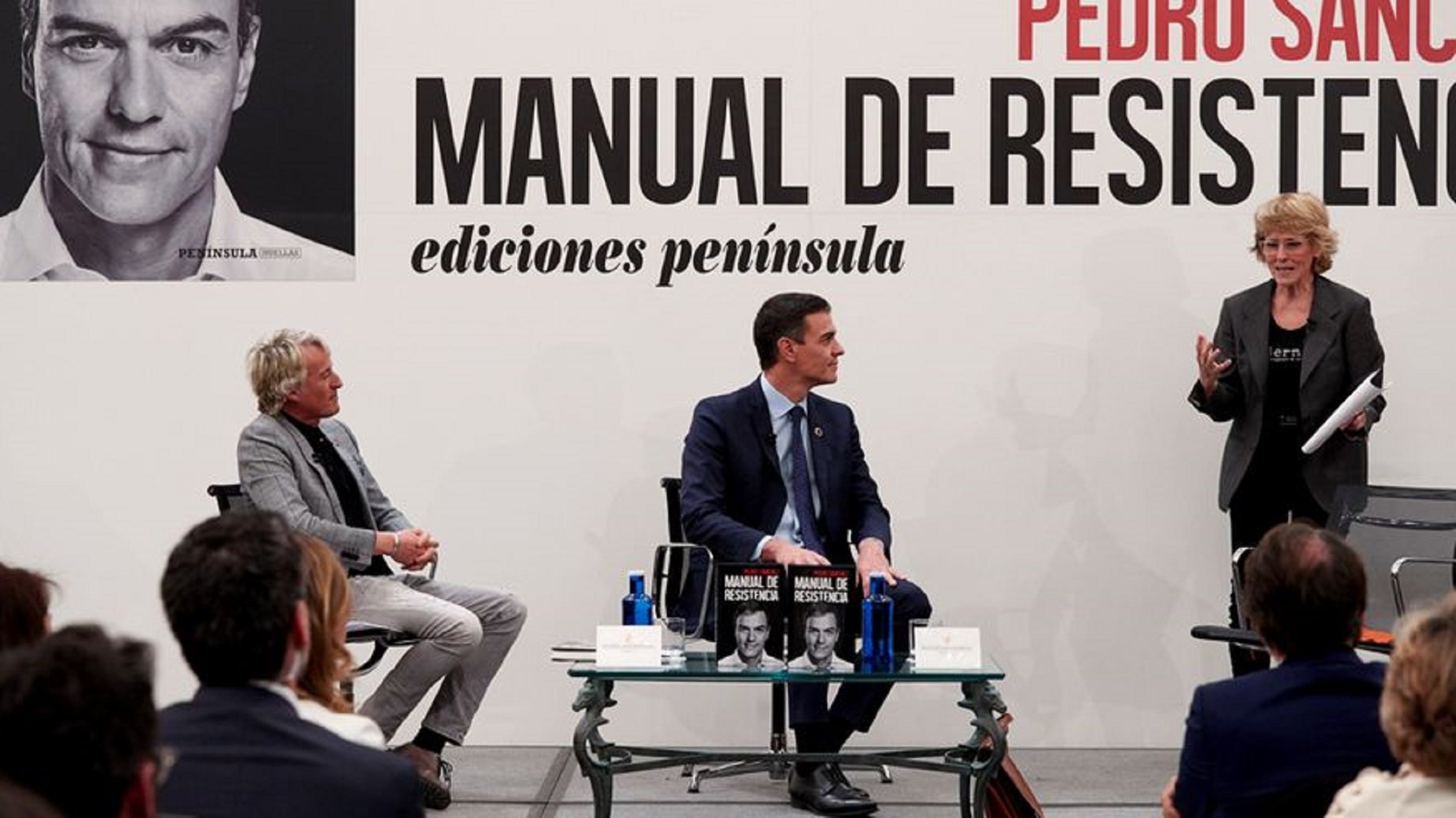Mercedes Milà presentant el llibre 'Manual de Resistència' GTRES