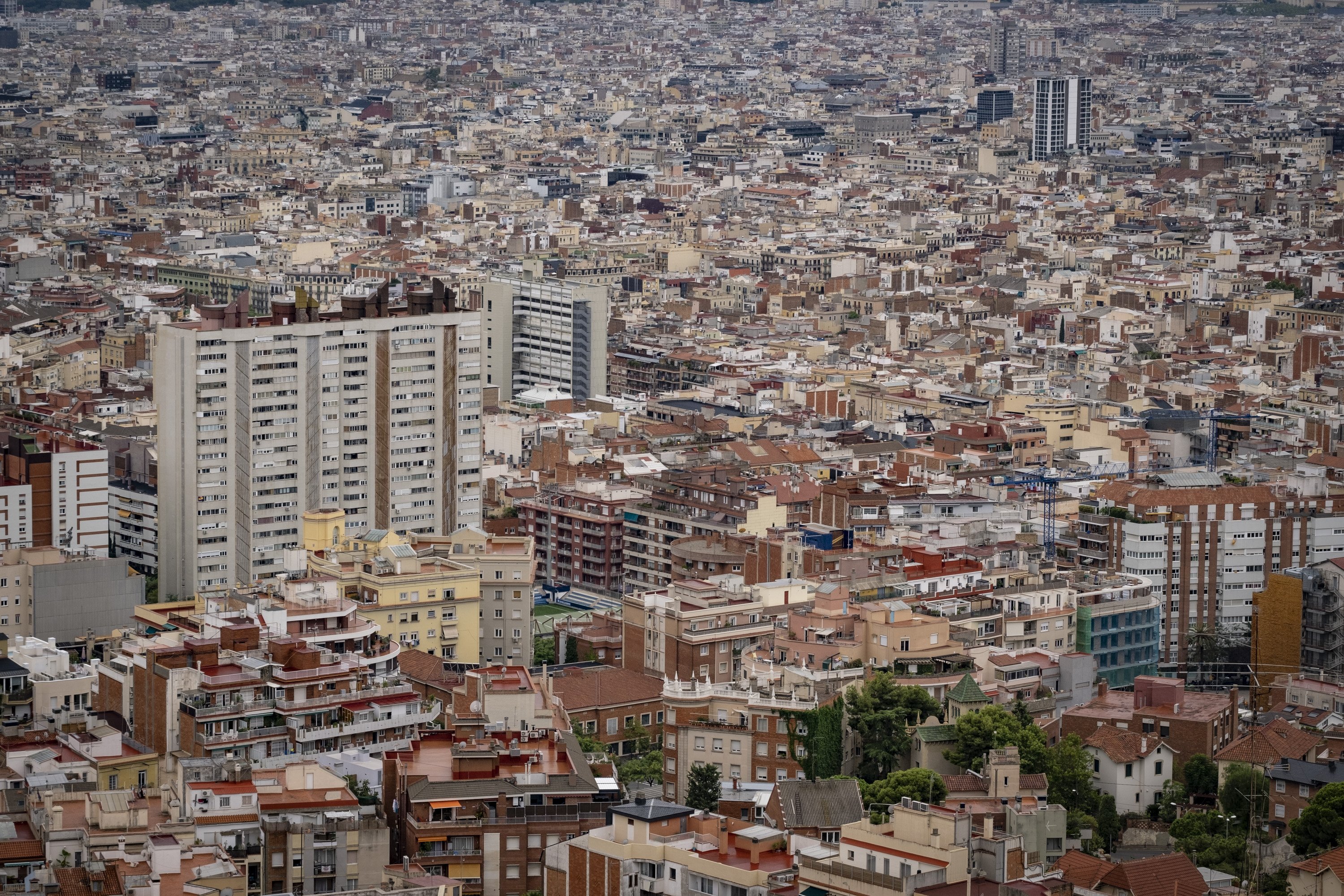 El 36% de los pisos de alquiler habitual en Barcelona son de grandes tenedores