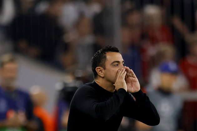 Xavi Hernández grita Barça / Foto: EFE