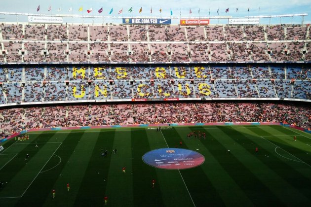 Camp Nou Barça Getafe Lliga Aleix Torres Camp Nou Barça Getafe Lliga Aleix Torres