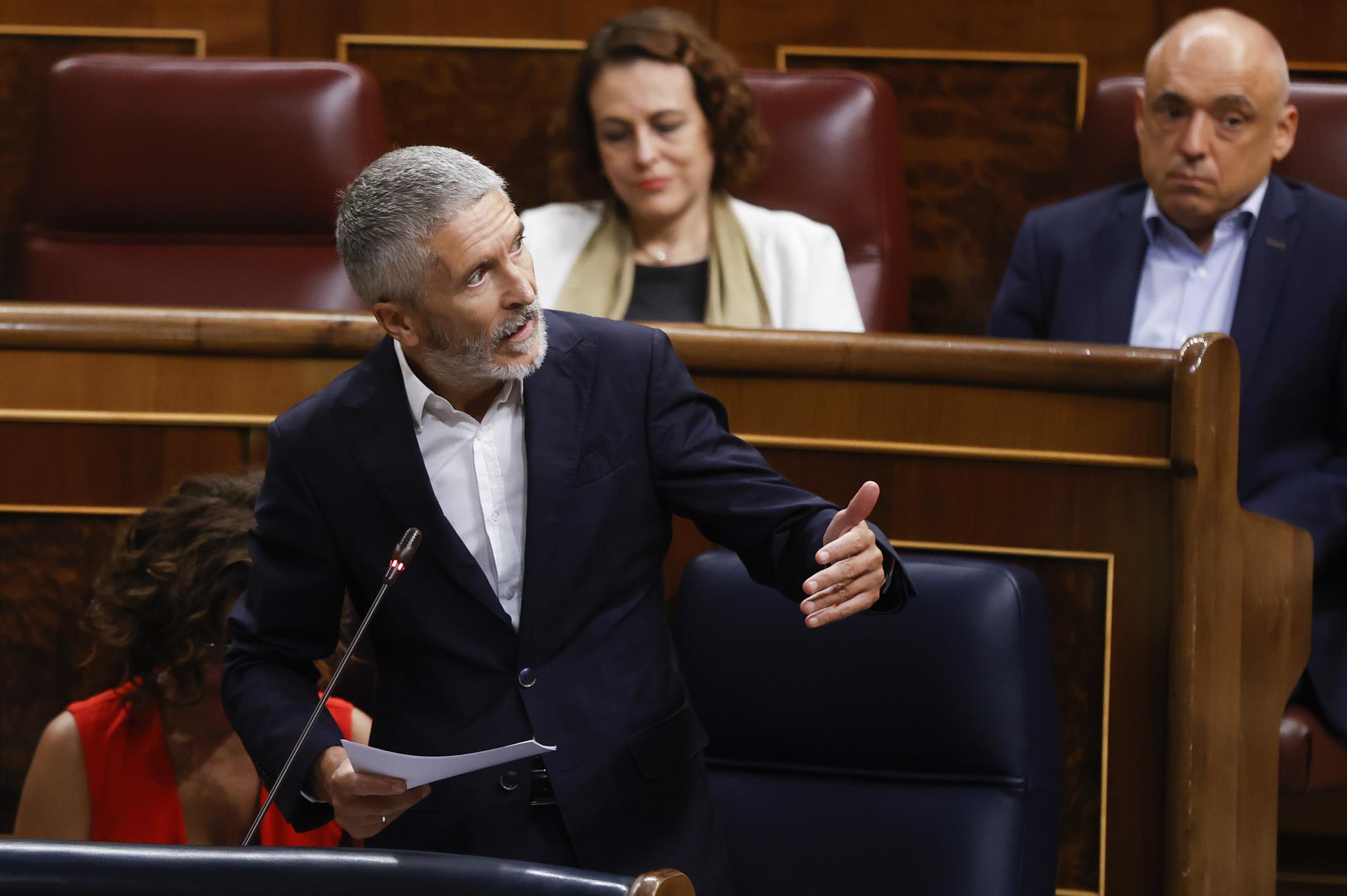 Marlaska s'entesta a negar que es persegueixi políticament l'independentisme