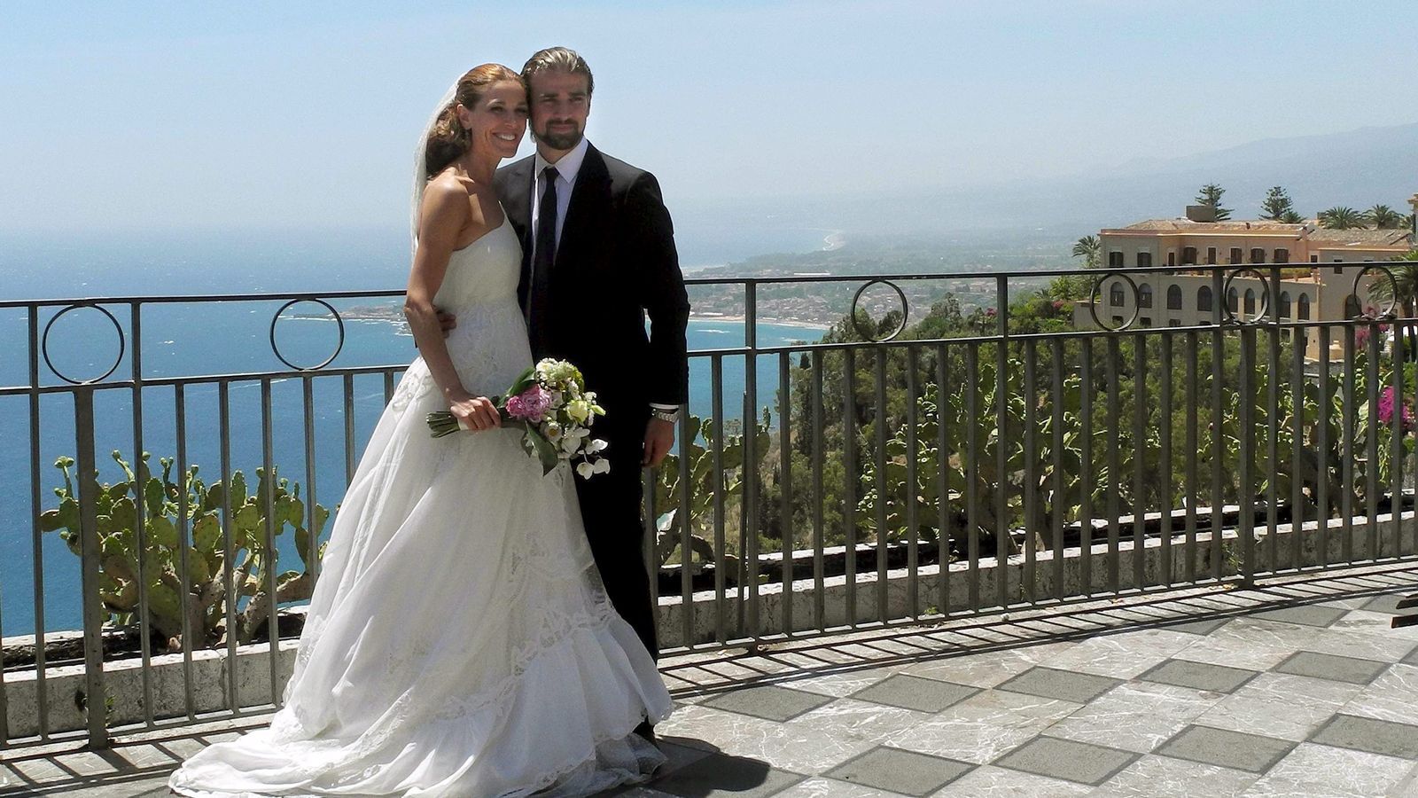 Mario Biondo y Raquel Sánchez Silva EFE