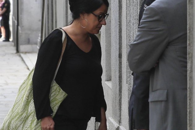 Entrada Anna Gabriel declaració Tribunal Suprem  EFE