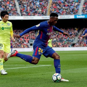 Yerry Mina Barça Getafe Efe Yerry Mina Barça Getafe Efe