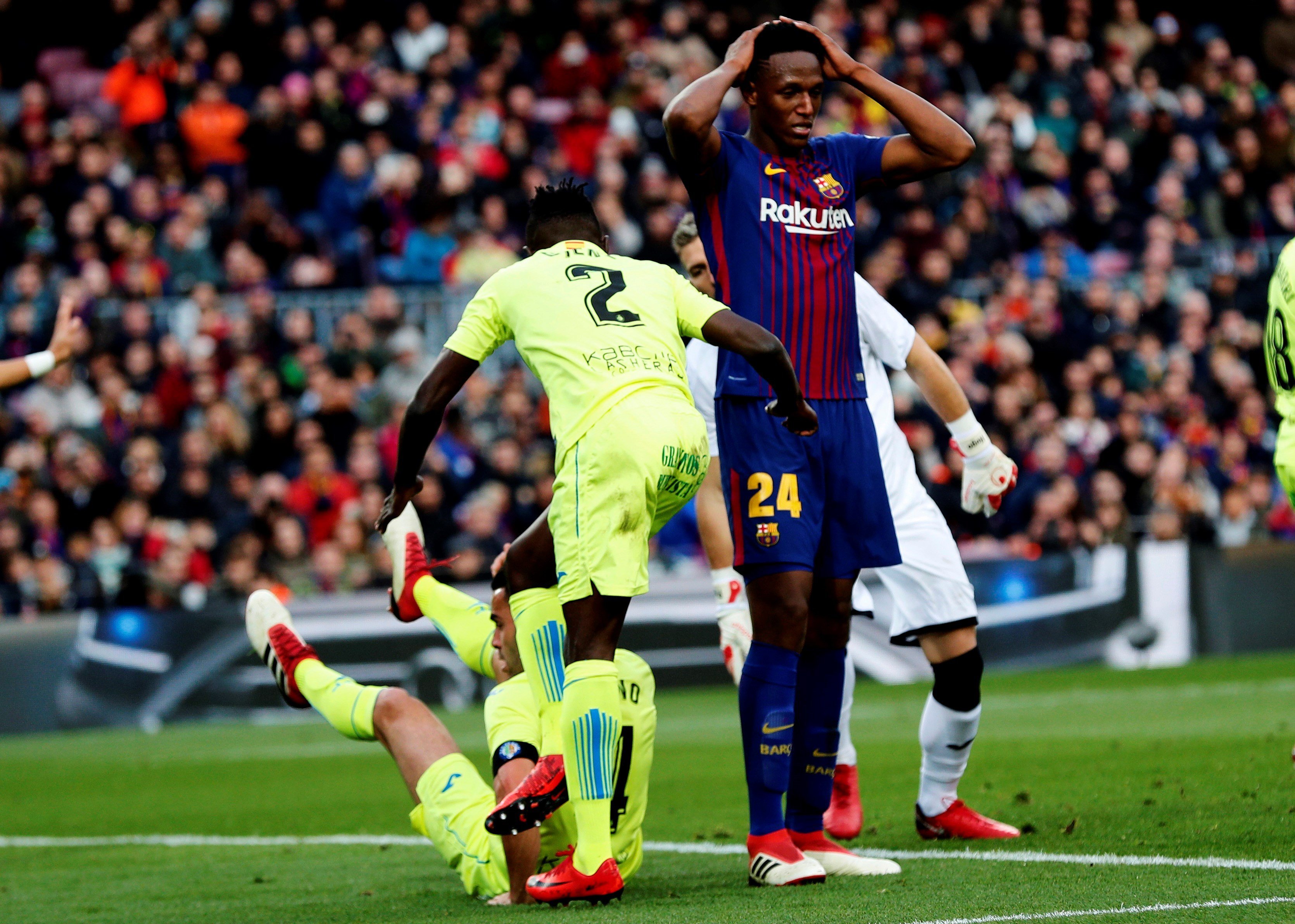 El agente de Yerry Mina culpa a Valverde de su fracaso en el Barça