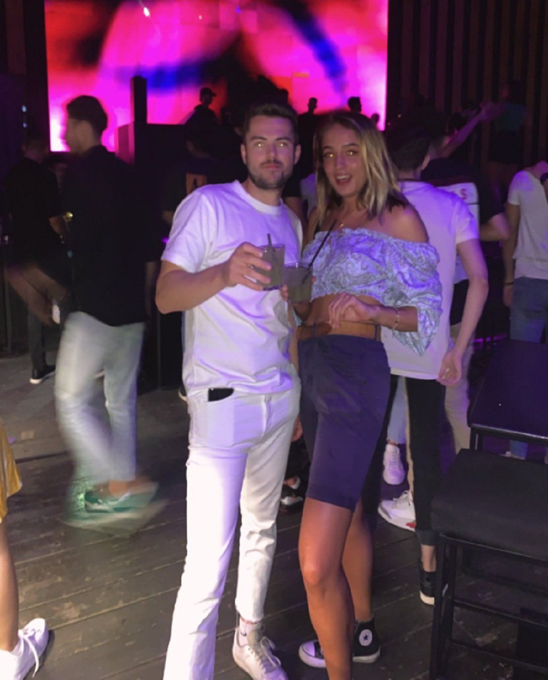 María Garrido i el seu amic a Beirut