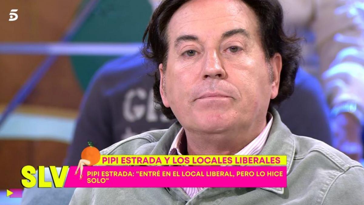 Pipi Estrada visita locals MEDIASET Pipi Estrada visita locals MEDIASET