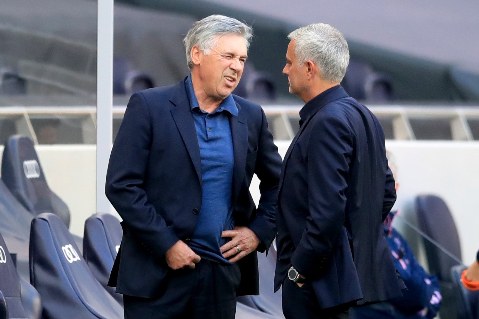 Mourinho i Florentino Pérez, negocis per un dels capitans del Reial Madrid