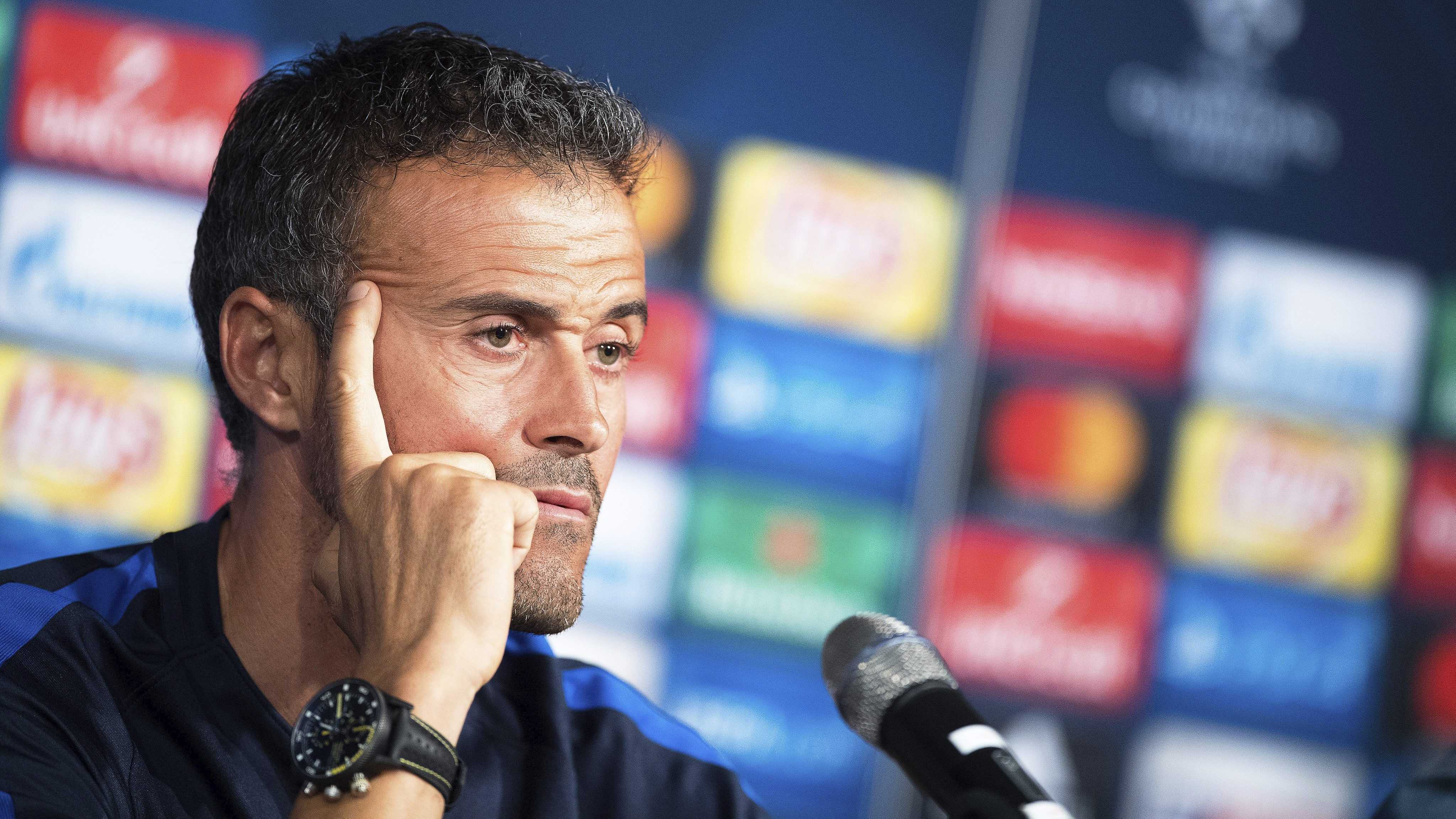 Luis Enrique: "El Borussia en casa es un equipo temible"