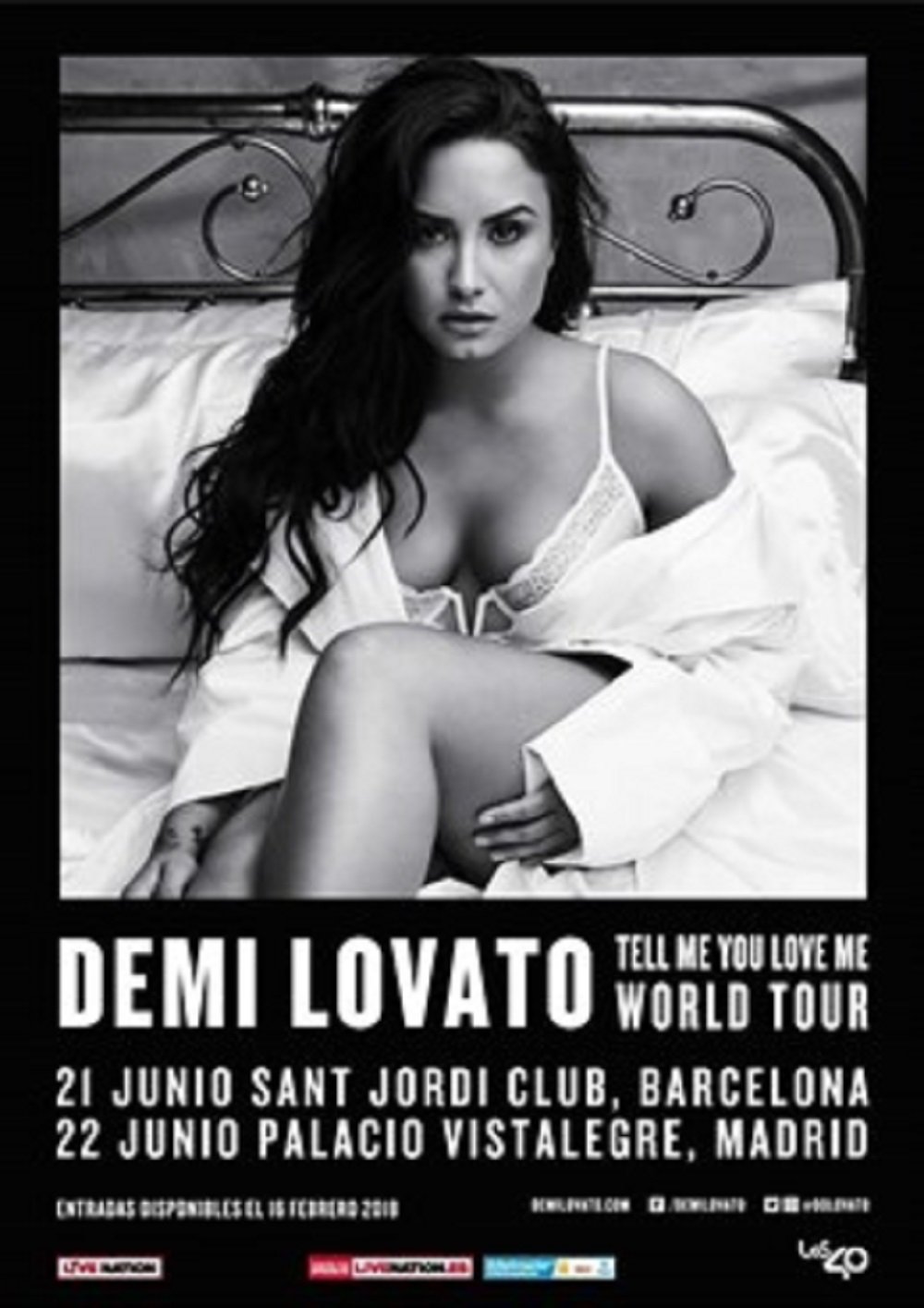 Demi Lovato actuará el 21 de junio en Barcelona