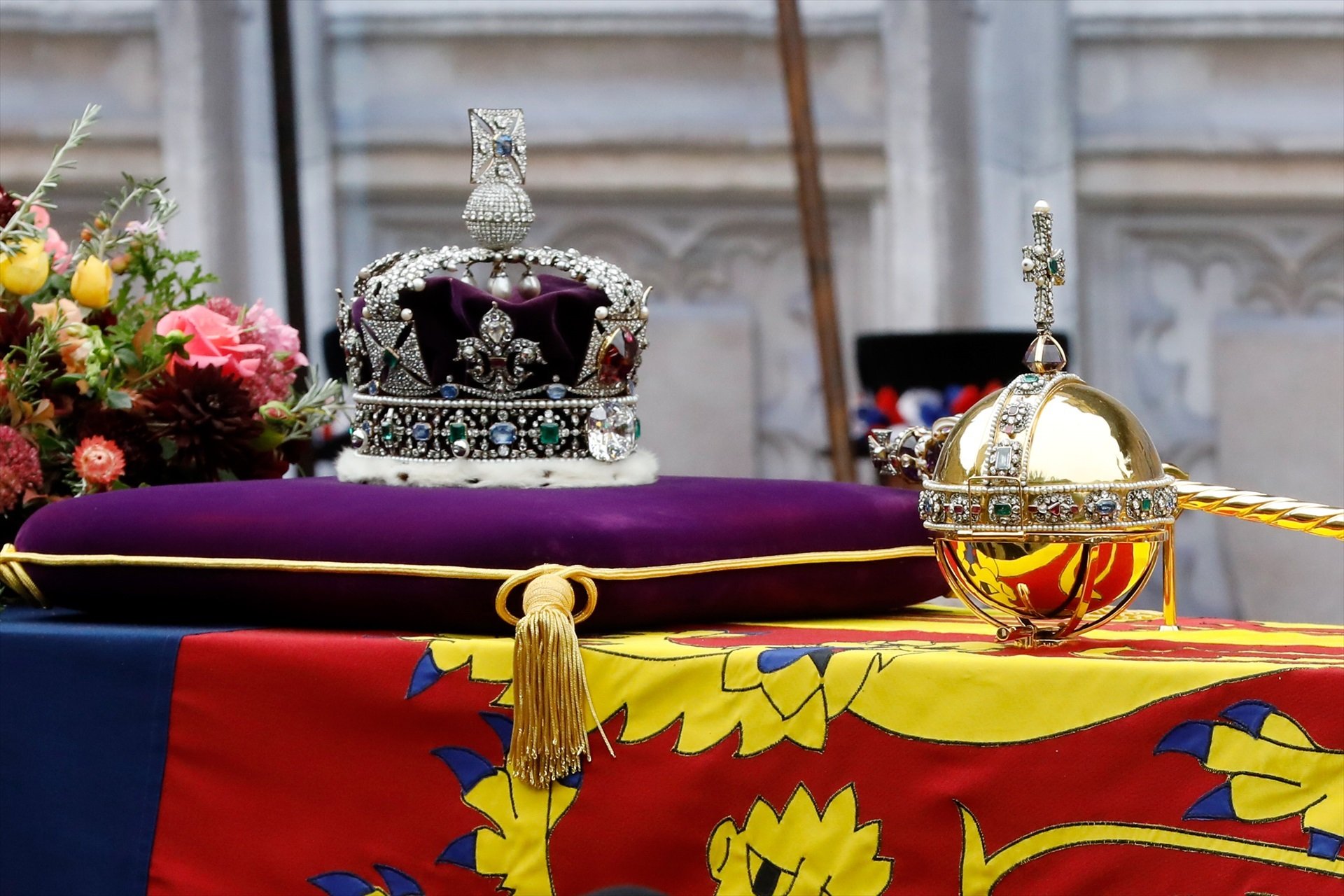Funeral reina Elisabet II corona / Foto: Europa Press