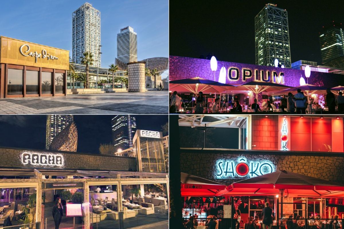 Cuatro locales del Paseo Marítimo de Barcelona son nominados como mejores clubes del mundo