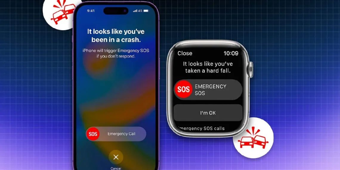 Tu iPhone y tu Apple Watch avisarán a los servicios de emergencia si tu coche choca