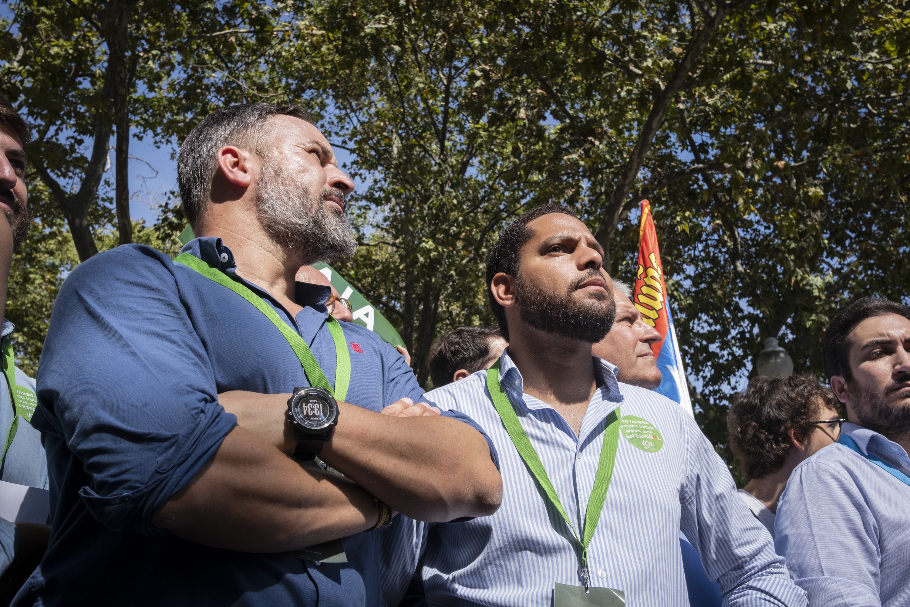 Santiago Abascal rehace la cúpula de Vox y sitúa a Ignacio Garriga de vicepresidente