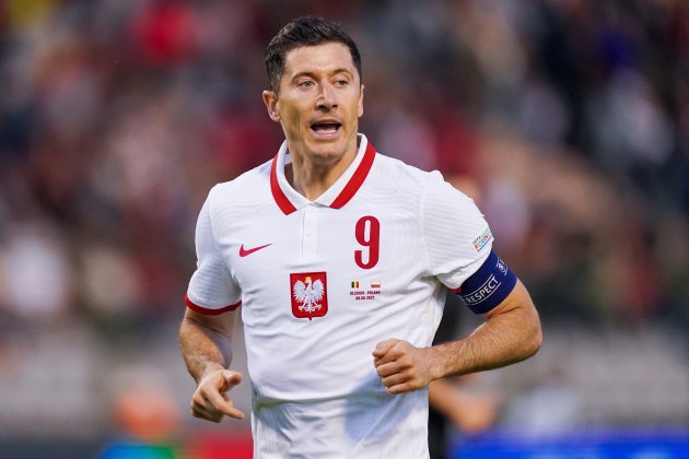 Robert Lewandowski Polònia capità braçalet / Foto: Europa Press