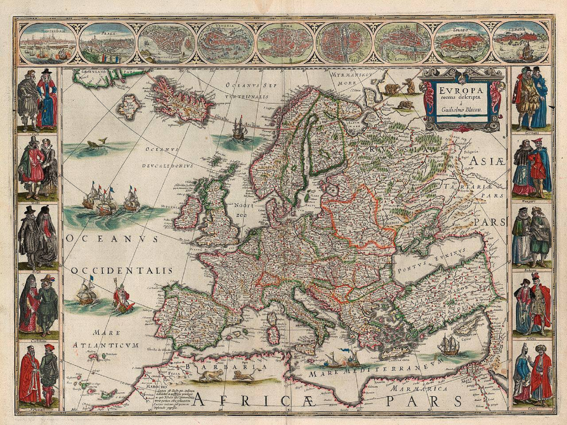 Neix Jan Blaeu, el cartògraf que va dibuixar el mapa de la I República Catalana