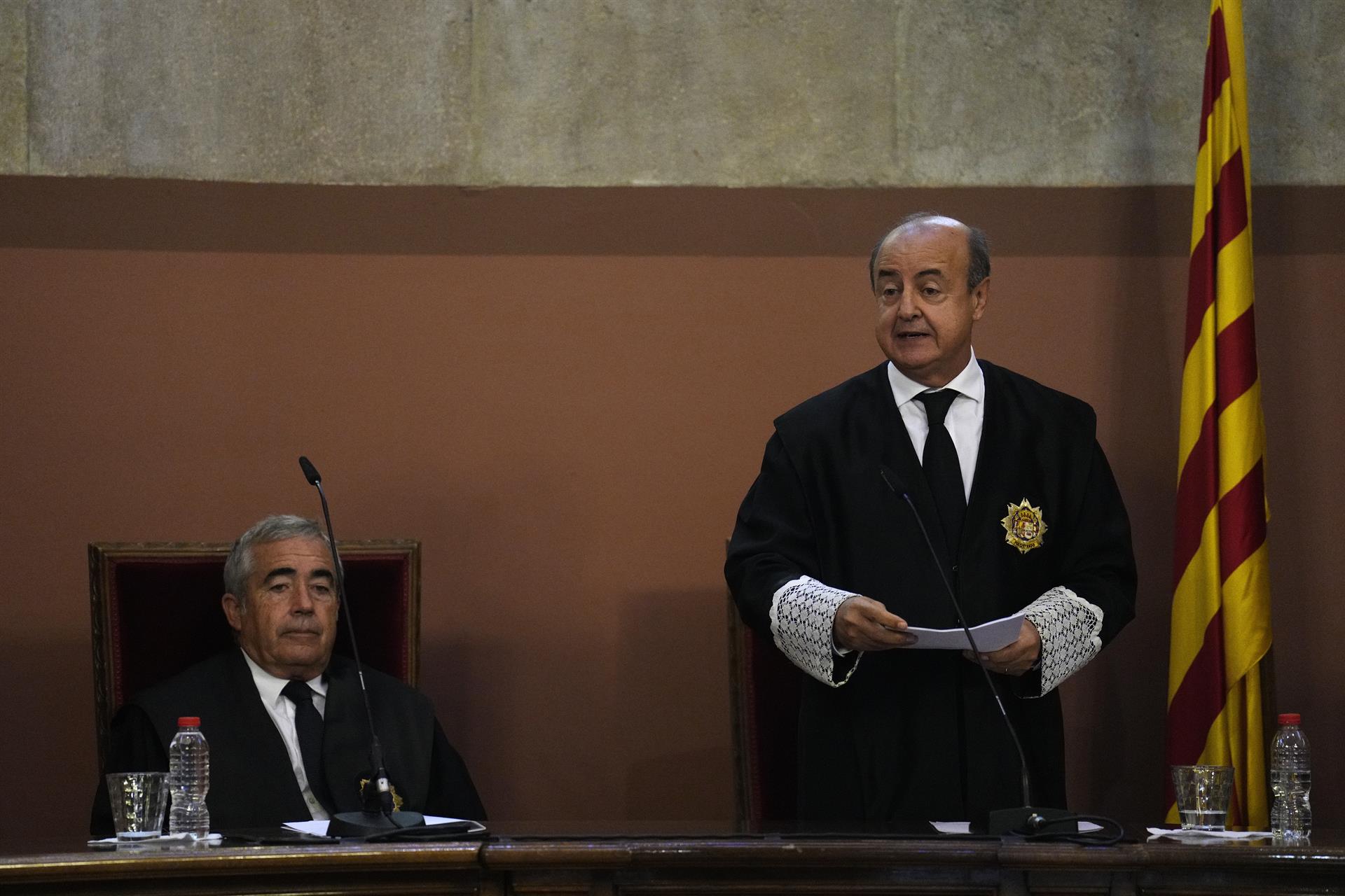 El president del TSJC, Jesús María Barrientos, obertura any judicial Efe