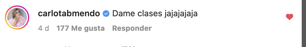 mensaje Carlota Boza mensaje Carlota Boza