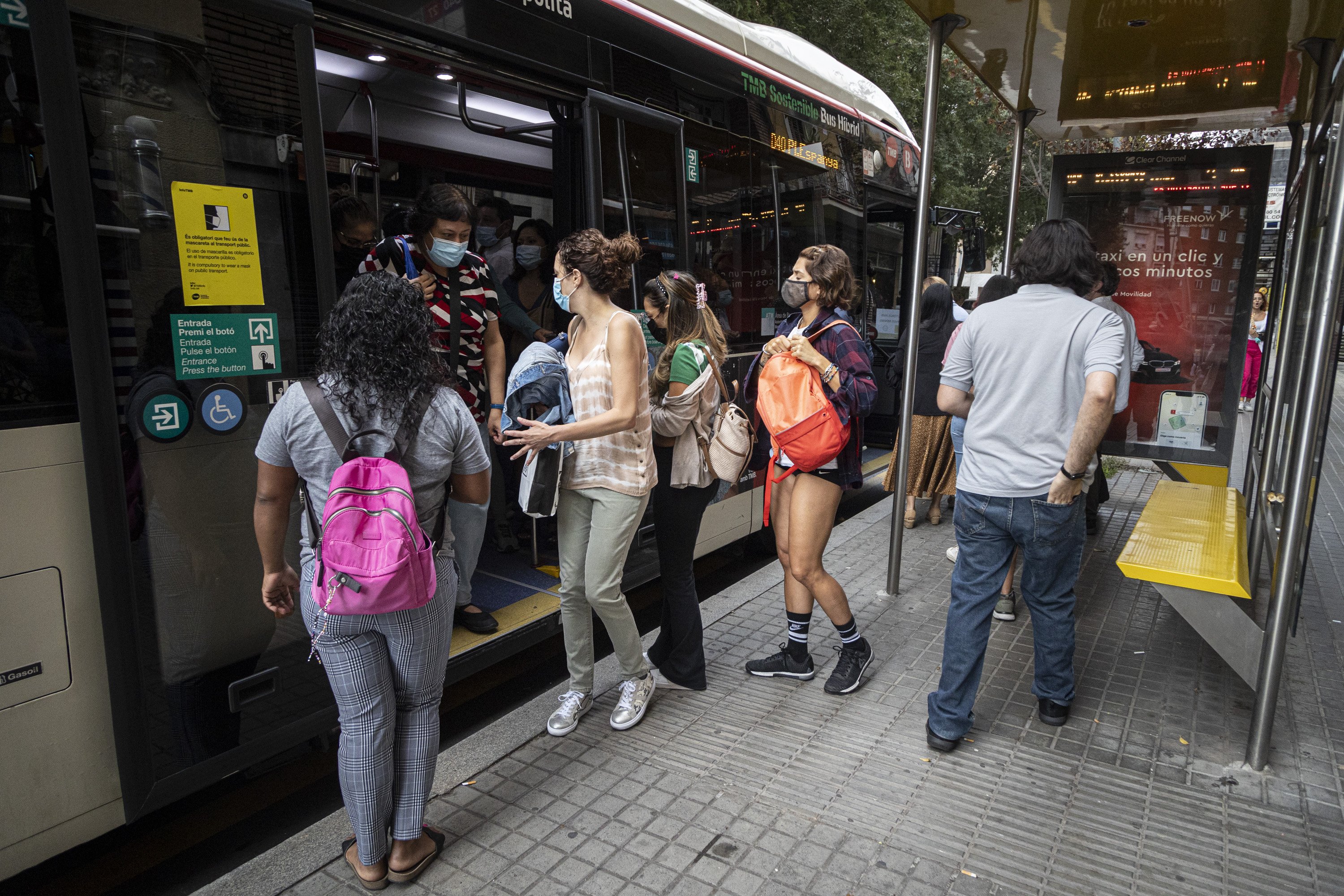 Vaga al bus de Barcelona: aturades de dues hores fins al 30 de setembre