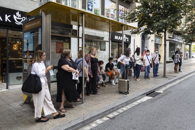 vaga autobusos via augusta cues / Foto: Montse Giralt vaga autobusos via augusta cues / Foto: Montse Giralt