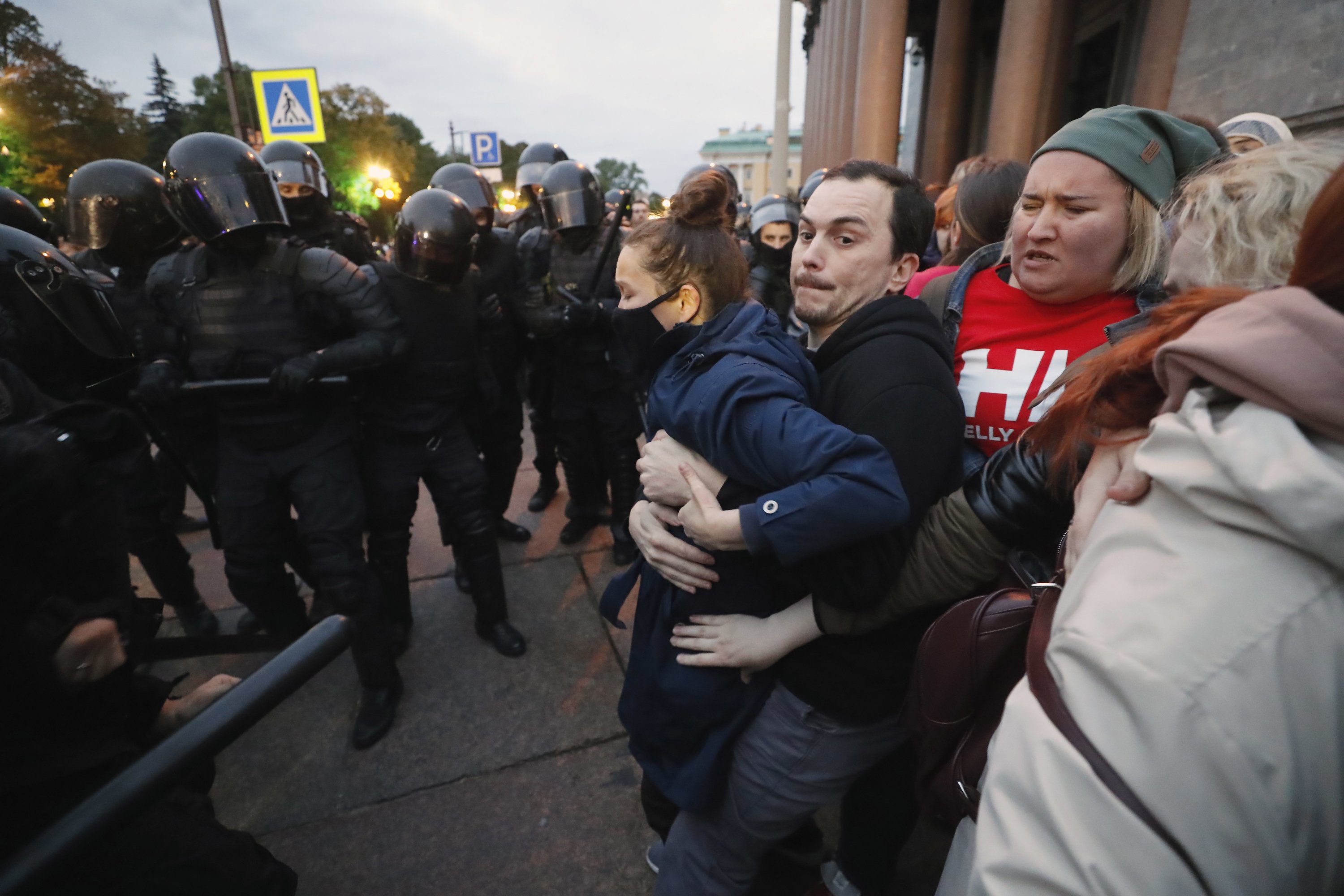 peotesta contra la movilización parcial de la población en Rusia / Efe peotesta contra la movilización parcial de la población en Rusia / Efe
