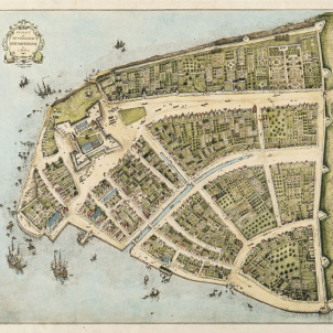Plànol de Nova Amsterdam (1660)