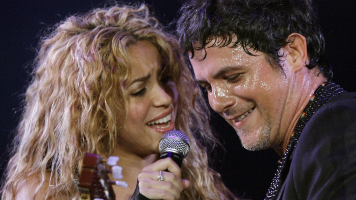 Shakira y Alejandro Sanz 