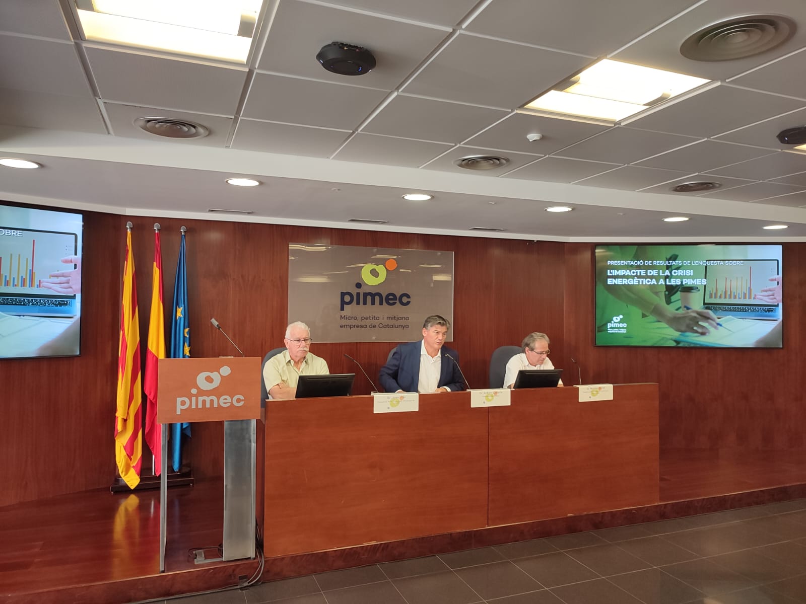 Pimec alerta que la viabilidad del 50% de las empresas catalanas está en riesgo