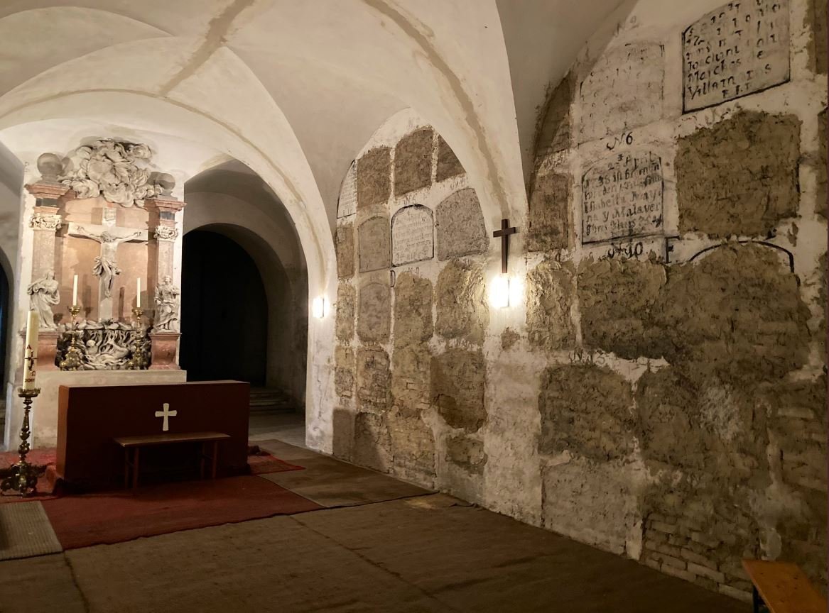 Església Viena sepulcres catalans 1714 Alay