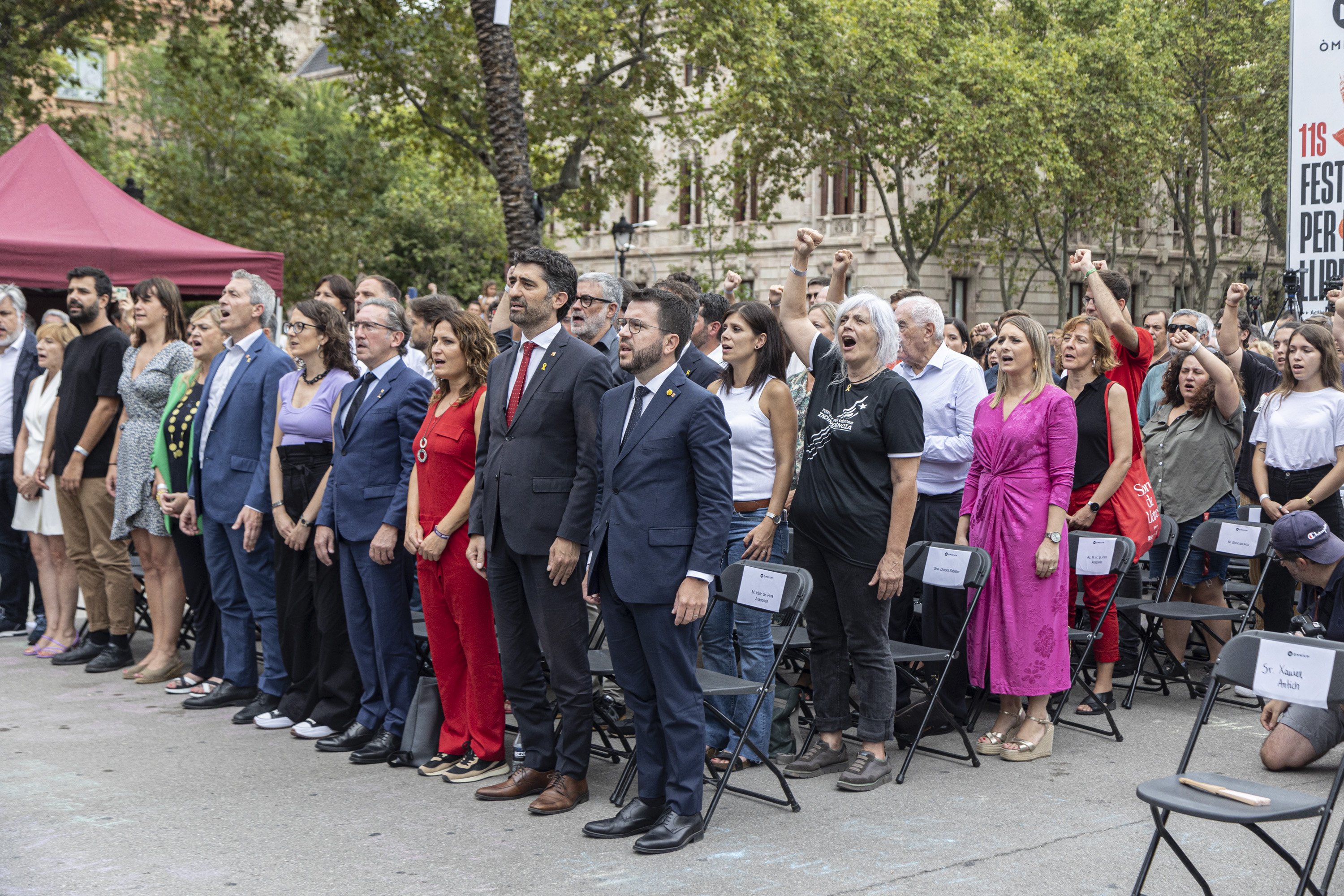 L'acte transversal pel 5è aniversari de l'1 d'octubre reunirà ERC, Junts i la CUP