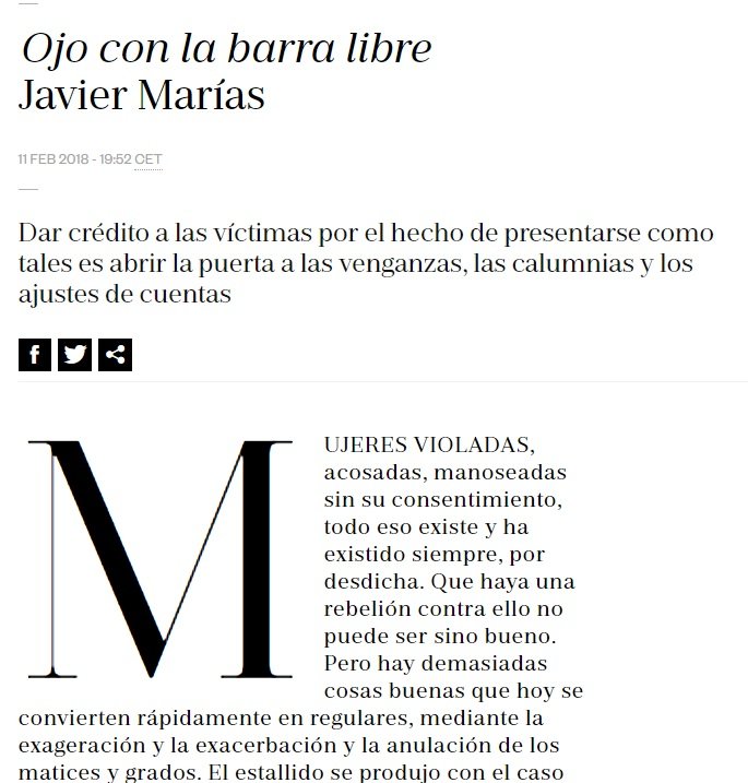 javier marias el pais