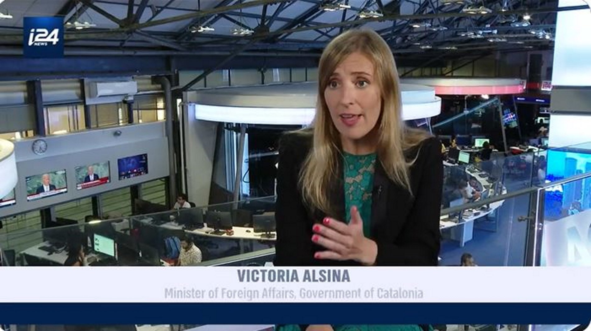 Alsina, en la TV: "La acusación de apartheid a Israel no es la posición del Govern ni de los catalanes"