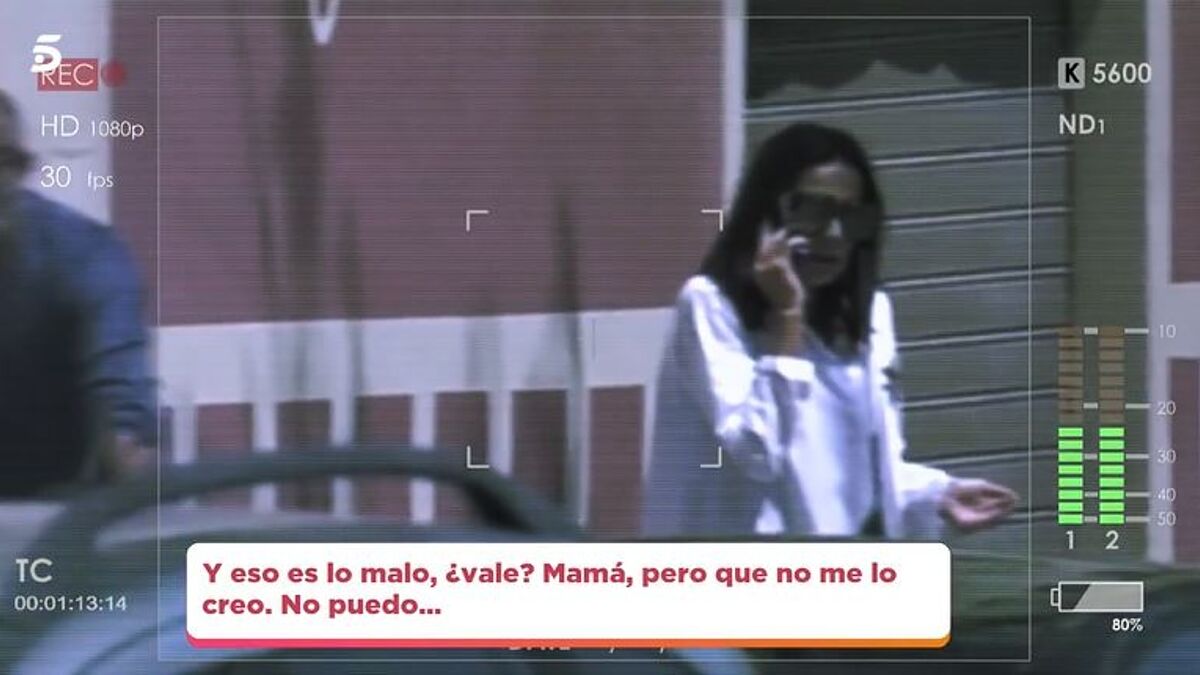 Olga Moreno parla amb la seva mare 