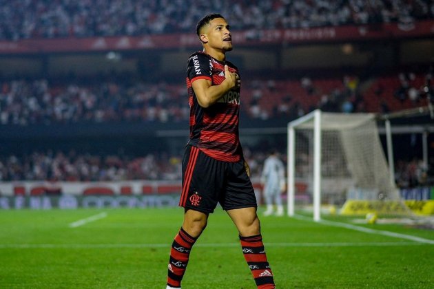 Joao Gomes celebra gol Flamengo / Foto: @joaogomes.01 Joao Gomes celebra gol Flamengo / Foto: @joaogomes.01