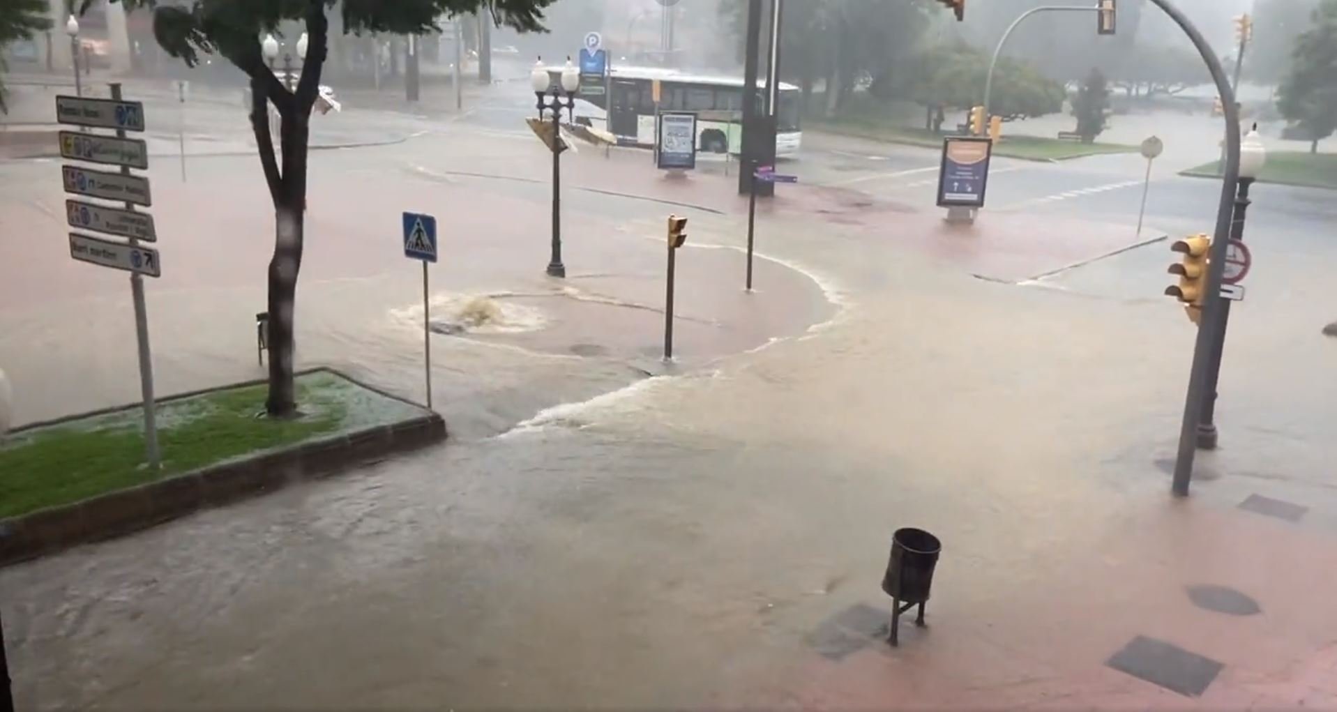 Inundaciones en Tarragona por Santa Tecla 2022 | VÍDEOS