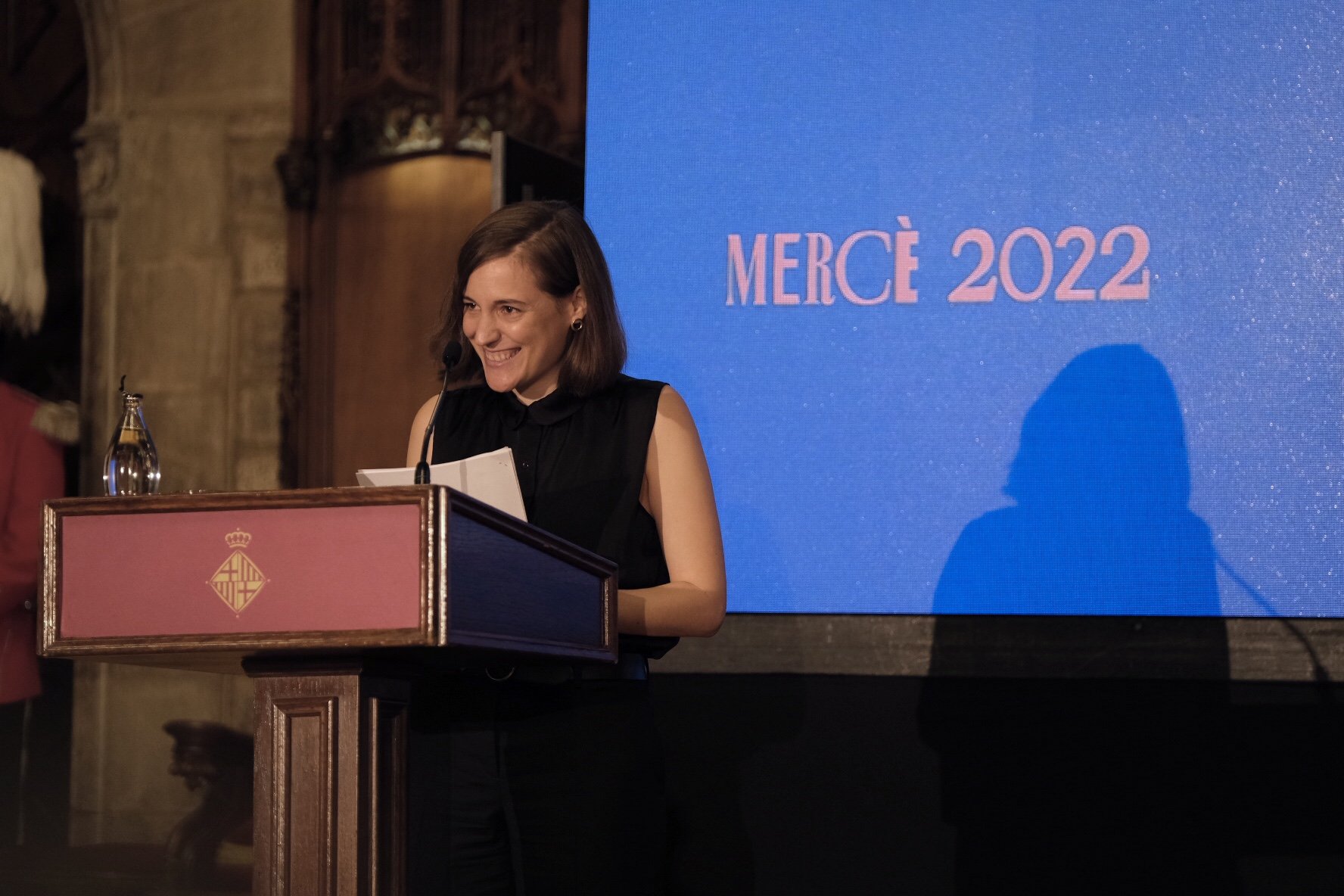 Carla Simón se lleva el Oscar al pregón más original en la apertura de la Mercè 2022