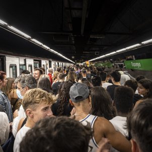 Mercè 2022 metro tornada / Foto: Montse Giralt