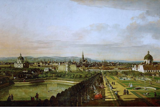 Viena (1758), obra de Canaletto. Fuente Kunsthistorisches Museum. Viena Viena (1758), obra de Canaletto. Fuente Kunsthistorisches Museum. Viena